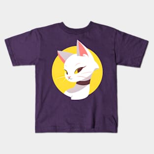 Whisker Wonders Yellow Kids T-Shirt